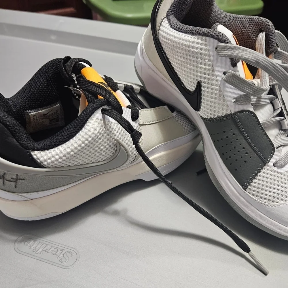 Nike Gray and Black Athletic Shoes